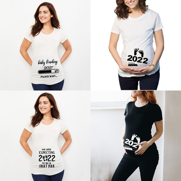 baby loading 2022 printed pregnant t shirt maternity short sleeve t-shirt pregnancy announcement shirts new mom tshirts clothes 20220222 h1, White
baby loading 2022 printed pregnant t shirt maternity short sleeve t-shirt pregnancy announcement shirts new mom tshirts clothes 20220222 h1, White