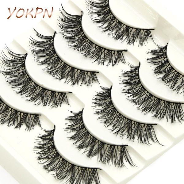 false eyelashes yokpn crisscross natural long eye lashes handmade cotton thread messy thick daily makeup tool soft fake eyelashe
false eyelashes yokpn crisscross natural long eye lashes handmade cotton thread messy thick daily makeup tool soft fake eyelashe