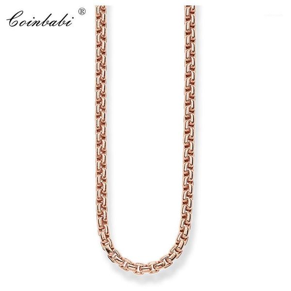 chains chain striking rose gold-color trendy gift for women & men, europe style soul jewelry 925 sterling silver fashion jewelry1
chains chain striking rose gold-color trendy gift for women & men, europe style soul jewelry 925 sterling silver fashion jewelry1