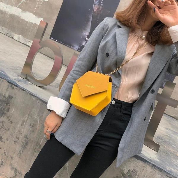 abdb-fashion women pu chain shoulder bags geometric hexagon polygon casual crossbody bag flap hasp chain
abdb-fashion women pu chain shoulder bags geometric hexagon polygon casual crossbody bag flap hasp chain