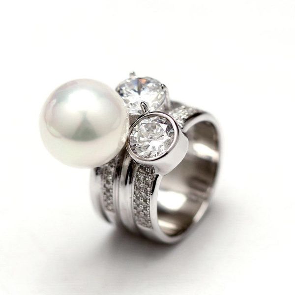ashiqi real big 10-11mm perfectly round freshwater pearl rings for women 925 sterling silver jewelry with crystal wedding rings, Golden;silver
ashiqi real big 10-11mm perfectly round freshwater pearl rings for women 925 sterling silver jewelry with crystal wedding rings, Golden;silver