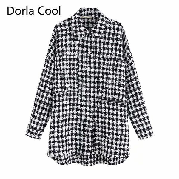 european high street long thin women chess jackets loose jacket soft woolen office lady oversized outerwear clothes y8ju, Black;brown
european high street long thin women chess jackets loose jacket soft woolen office lady oversized outerwear clothes y8ju, Black;brown