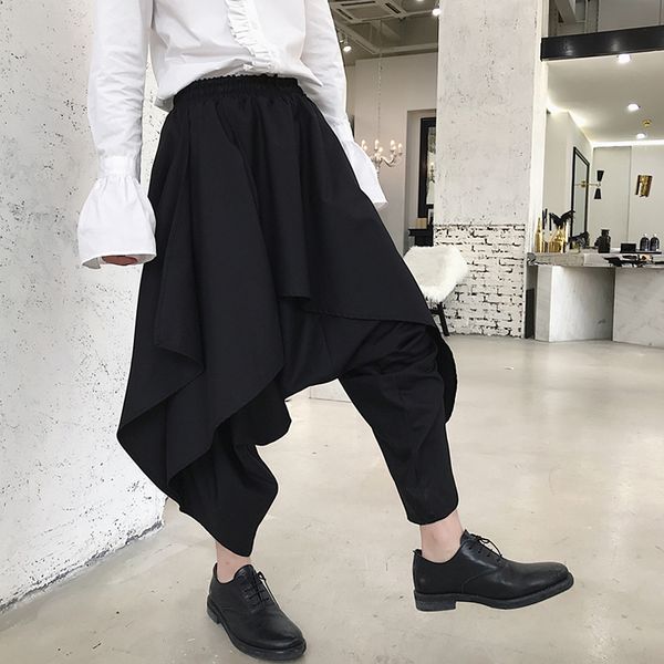 2021 men of the ragged laminated fashion design goth style drop manly mens hip hop pants loose culottes leg long vrm6, White;black
2021 men of the ragged laminated fashion design goth style drop manly mens hip hop pants loose culottes leg long vrm6, White;black