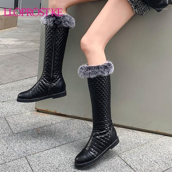boots lloprost ke large size 33-43 fashion knee high women round toe ladies winter faux fur flat platform 2021 1, Black
boots lloprost ke large size 33-43 fashion knee high women round toe ladies winter faux fur flat platform 2021 1, Black