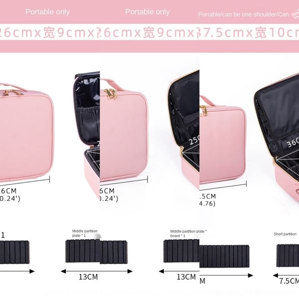 aotin double-layer travel storage large pink nkyum waterproof partition pu capacity portable case cosmetic bag cosmetic bag korea simple por
aotin double-layer travel storage large pink nkyum waterproof partition pu capacity portable case cosmetic bag cosmetic bag korea simple por