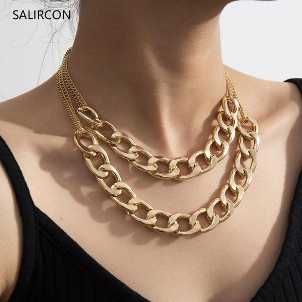 salircon goth multi layer cuban chunky choker ожерелье ожерелье ожерелье воротца золотой цвет толстое ожерелье для женщин мужчины ювелирные, Golden;silver
salircon goth multi layer cuban chunky choker ожерелье ожерелье ожерелье воротца золотой цвет толстое ожерелье для женщин мужчины ювелирные, Golden;silver