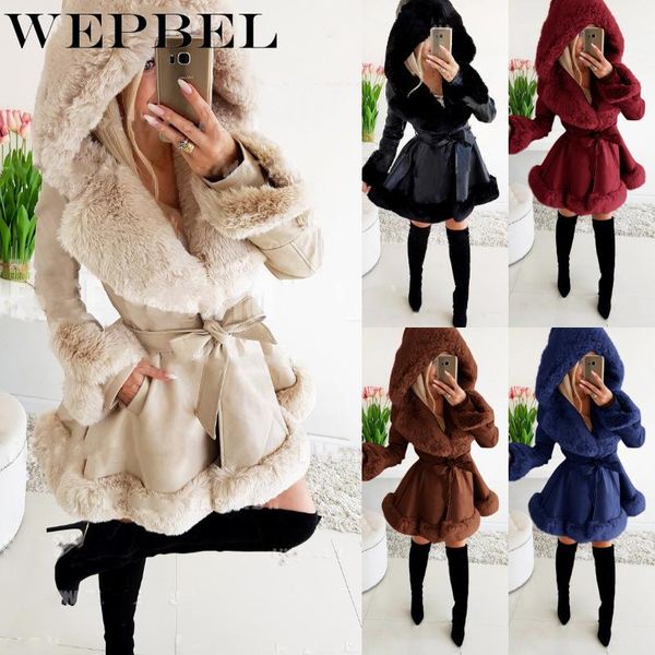 women's fur & faux wepbel long parka winter jacket for women with belt coat label collar hooded thick warm overcoat streetwear, Black
women's fur & faux wepbel long parka winter jacket for women with belt coat label collar hooded thick warm overcoat streetwear, Black