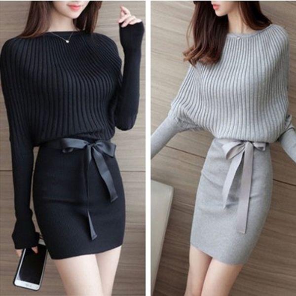 zjtfq new korean version of dress pullover and loose pullover buttock dressbottomed knitted length medium for dress women in autumn wint, Black;gray
zjtfq new korean version of dress pullover and loose pullover buttock dressbottomed knitted length medium for dress women in autumn wint, Black;gray