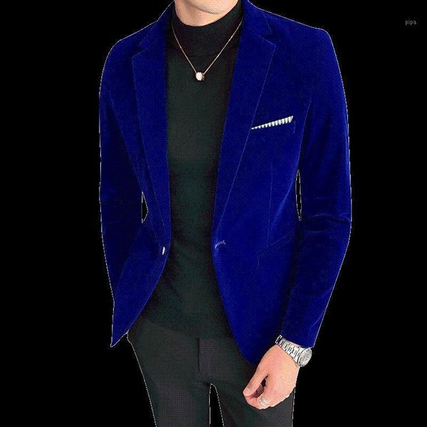men's blazer fall winter velvet slim suit jacket fashion men's trend and business gentleman high-end large size m-5xl suit coat1, White;black
men's blazer fall winter velvet slim suit jacket fashion men's trend and business gentleman high-end large size m-5xl suit coat1, White;black