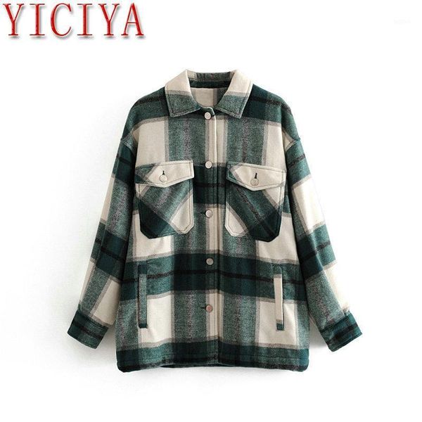 winter coat women green plaid long coat 2020 winter women's casual jacket warm stylish simple plaid long1, Black
winter coat women green plaid long coat 2020 winter women's casual jacket warm stylish simple plaid long1, Black