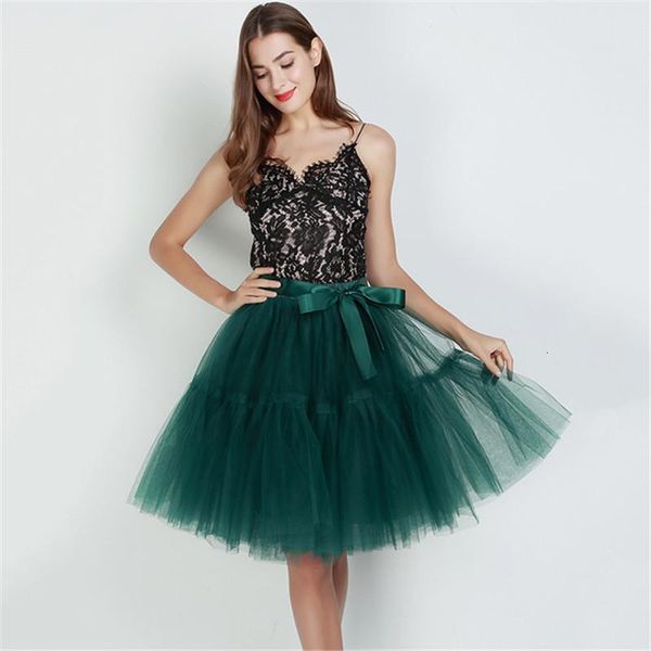 5 layer tutu tulle skirts midi skirt women fashion party design saias femininas formal faldas cortas, Black
5 layer tutu tulle skirts midi skirt women fashion party design saias femininas formal faldas cortas, Black