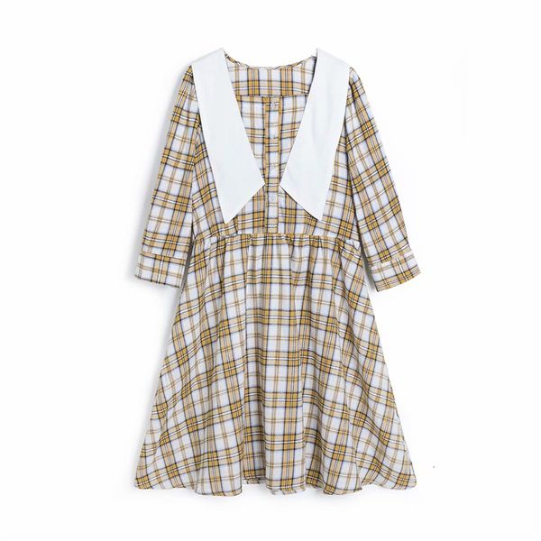 new elegant women vintage brown plaid 2021 fashion ladies turn down collar streetwear female chic button es hvrh, Black;gray
new elegant women vintage brown plaid 2021 fashion ladies turn down collar streetwear female chic button es hvrh, Black;gray