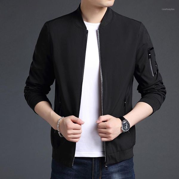 hcxy brand mens casual jacket 2020 new spring and autumn comfortable jackets and coats male baseball collar jacket for men1, Black;brown
hcxy brand mens casual jacket 2020 new spring and autumn comfortable jackets and coats male baseball collar jacket for men1, Black;brown