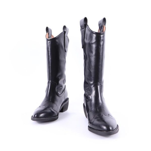 fall 2020 han edition shoes pointed sleeve ladies boots with retro female boots knight, Black
fall 2020 han edition shoes pointed sleeve ladies boots with retro female boots knight, Black