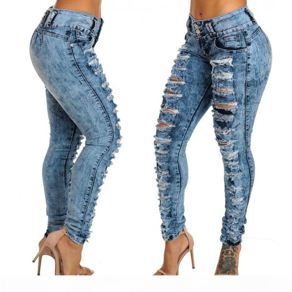yivun women pencil pants long jeans slim pleated ripped high waist wholes price pant fashion trends dhgate popular, Blue
yivun women pencil pants long jeans slim pleated ripped high waist wholes price pant fashion trends dhgate popular, Blue