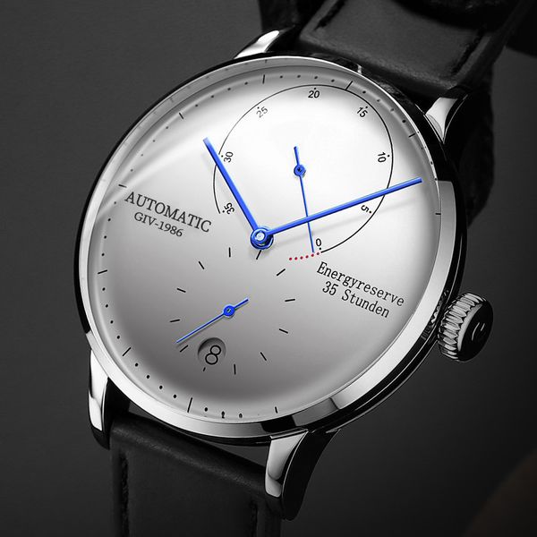 giv luminous automatic mechanical business mens watches automatic men energy storage stainless steel wrist watches for men 201113, Slivery;brown
giv luminous automatic mechanical business mens watches automatic men energy storage stainless steel wrist watches for men 201113, Slivery;brown