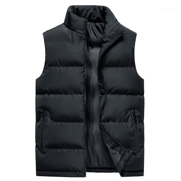 winter men's down cotton jacket korean trend warm large waistcoat casual vest fitted jacket1, Black;white
winter men's down cotton jacket korean trend warm large waistcoat casual vest fitted jacket1, Black;white