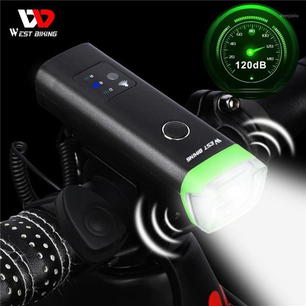 west biking bike light smart induction bicycle front lamp headlight with horn rainproof usb rechargeable led cycling1
west biking bike light smart induction bicycle front lamp headlight with horn rainproof usb rechargeable led cycling1