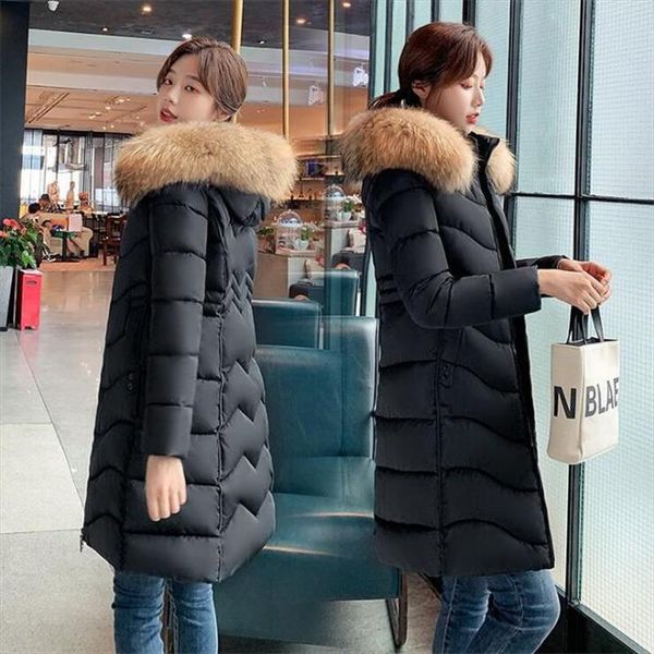 2020 new womens jacket winter coats artificial raccoon hair collar female parka black thick cotton padded lining ladies s 3xxxl
2020 new womens jacket winter coats artificial raccoon hair collar female parka black thick cotton padded lining ladies s 3xxxl