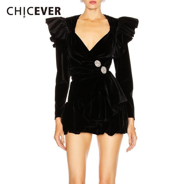 casual dresses chicever slim dress for women v neck puff long sleeve diamond ruched elegant mini female 2021 fashion clothing, Black;gray
casual dresses chicever slim dress for women v neck puff long sleeve diamond ruched elegant mini female 2021 fashion clothing, Black;gray