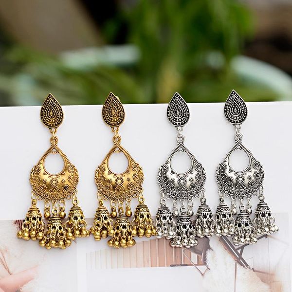 dangle & chandelier oiquei boho vintage jhumka big bells tassel earrings for women ethnic statement carved metal earring gypsy jewelry, Silver
dangle & chandelier oiquei boho vintage jhumka big bells tassel earrings for women ethnic statement carved metal earring gypsy jewelry, Silver
