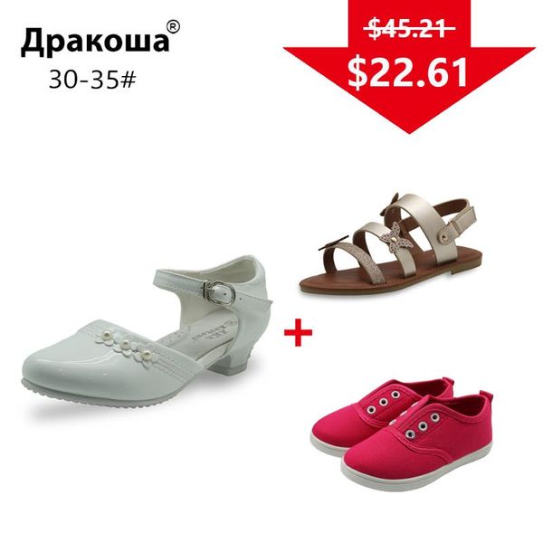 apakowa 3 pairs girls summer sandals spring autumn casual shoes wedding shoes color randomly sent for one package eu size 30-35, Black;red
apakowa 3 pairs girls summer sandals spring autumn casual shoes wedding shoes color randomly sent for one package eu size 30-35, Black;red