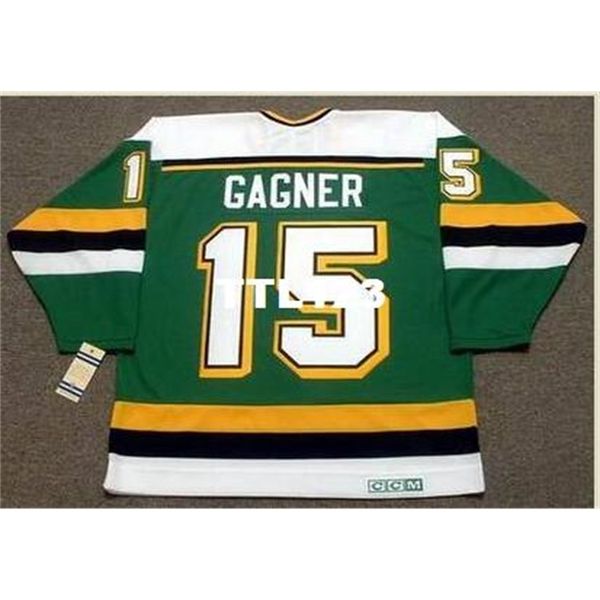 men #15 dave gagner minnesota north stars 1989 ccm vintage hockey jersey or custom any name or number retro jersey, Black
men #15 dave gagner minnesota north stars 1989 ccm vintage hockey jersey or custom any name or number retro jersey, Black