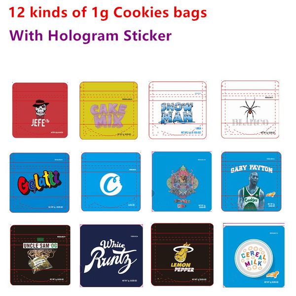 new 1g mylar bags 12 types cookies california sf gary payton snow man cake mix touch skin cookies jeff og package packing
new 1g mylar bags 12 types cookies california sf gary payton snow man cake mix touch skin cookies jeff og package packing