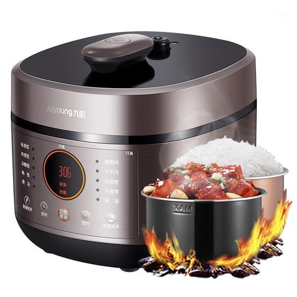 

220v 5l electric pressure cooker multi-function intelligent 5l large capacity high pressure double gallbladder rice cooker1