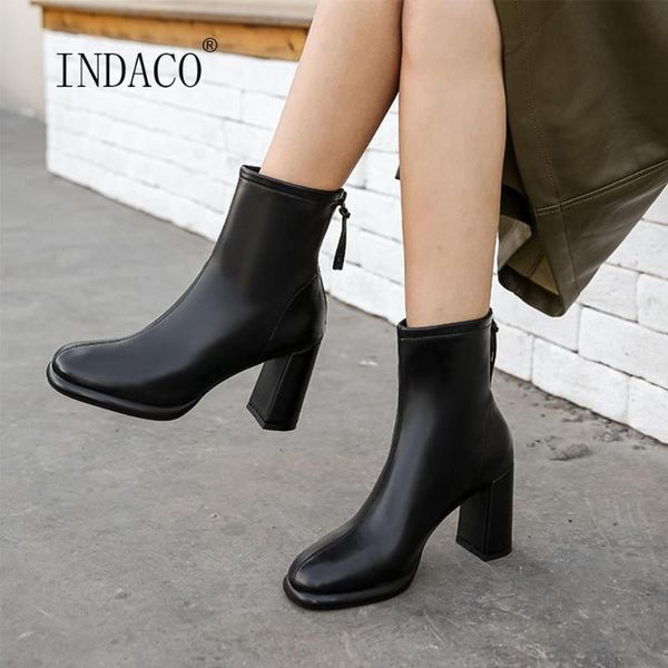 зимняя обувь женщины boots площади toe овчины ботильоны из натуральной кожи fashioh женская обувь белый zip, Black
зимняя обувь женщины boots площади toe овчины ботильоны из натуральной кожи fashioh женская обувь белый zip, Black
