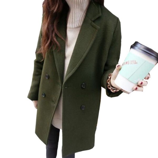 winter cocoon coat women woolen female coats casual long coat 2020 spring autumn winter slim artificial wool outerwear casacox1020, Black
winter cocoon coat women woolen female coats casual long coat 2020 spring autumn winter slim artificial wool outerwear casacox1020, Black