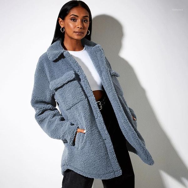 elegant faux fur teddy coat women 2020 autumn winter blue faux lambs wool long sleeve teddy winter jacket women long coat1, Black
elegant faux fur teddy coat women 2020 autumn winter blue faux lambs wool long sleeve teddy winter jacket women long coat1, Black