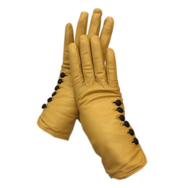 leather gloves orange new style leather ladies color goatskin leather fashion winter warm driving gloves 201020, Blue;gray
leather gloves orange new style leather ladies color goatskin leather fashion winter warm driving gloves 201020, Blue;gray