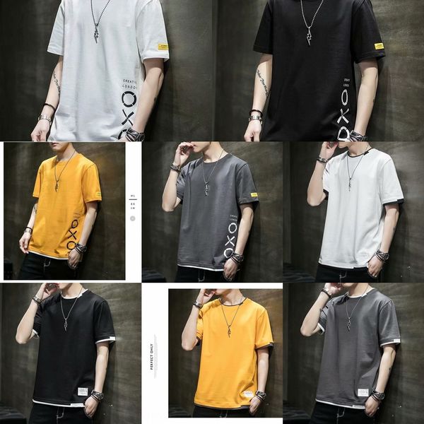 mmioq short sleeve thalf 2020 new wear couple loose couple outfitkorean fashion weart-shirt bottomed shirt clothes summer men's sleeve, Blue
mmioq short sleeve thalf 2020 new wear couple loose couple outfitkorean fashion weart-shirt bottomed shirt clothes summer men's sleeve, Blue