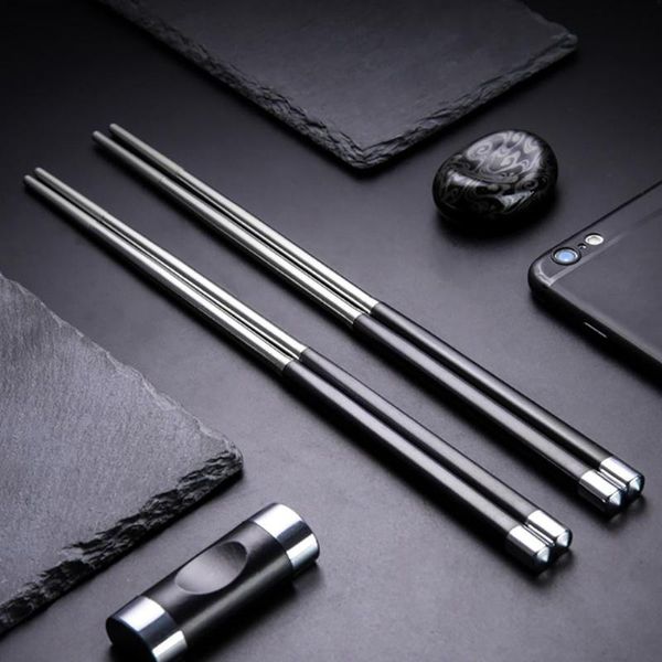 chopsticks 1 pair 24cm portable reusable stainless steel anti-slip splicing kitchen accessories household tableware for home
chopsticks 1 pair 24cm portable reusable stainless steel anti-slip splicing kitchen accessories household tableware for home