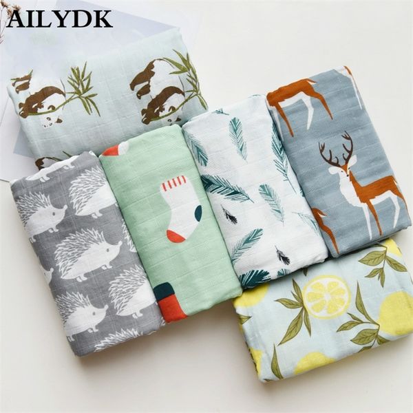 bamboo muslin cotton swaddles multifunctional baby girl blankets newborns boy stroller blanket 120cm y201009
bamboo muslin cotton swaddles multifunctional baby girl blankets newborns boy stroller blanket 120cm y201009