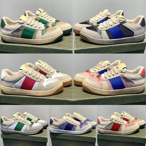italy dirty distressed screener shoes low lace up sneakers retro classic leather suede running shoes stripe women men designers canvas casua
italy dirty distressed screener shoes low lace up sneakers retro classic leather suede running shoes stripe women men designers canvas casua