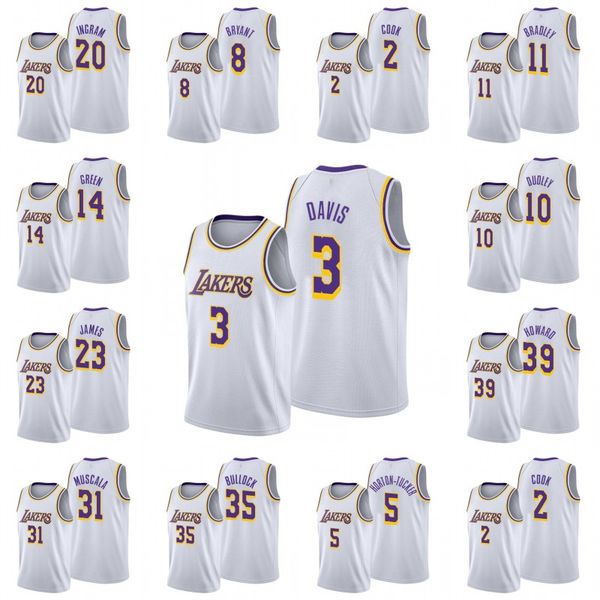 los анджелес лейкерс кобе брайант энтони дэвис эвери брэдли дэнни грин леброн джеймс мускала мужчины джерси, Black 
los анджелес лейкерс кобе брайант энтони дэвис эвери брэдли дэнни грин леброн джеймс мускала мужчины джерси, Black