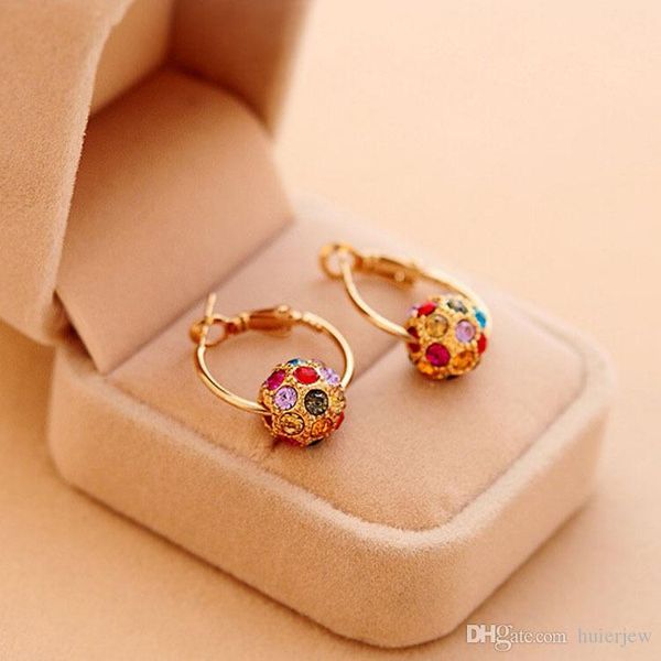 pretty earrings for women fashion 1pair beads crystal rhinestone ear stud earrings, Golden;silver
pretty earrings for women fashion 1pair beads crystal rhinestone ear stud earrings, Golden;silver