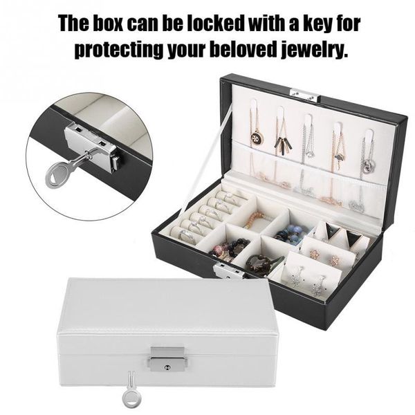 elegant pu leather jewelry box case storage organizer casket gift box rings necklace earrings storage for women, Pink;blue
elegant pu leather jewelry box case storage organizer casket gift box rings necklace earrings storage for women, Pink;blue