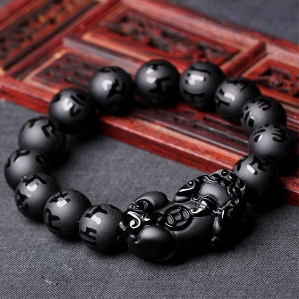 * natural frosted single coin and 10-14mm six character obsidian bracelet obsidian true words bracelet opkvm, Golden;silver
* natural frosted single coin and 10-14mm six character obsidian bracelet obsidian true words bracelet opkvm, Golden;silver