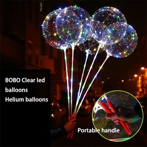 20pcs/lot 20inch helium luminous led balloon transparent luminous balloons wedding decoration birthday party with hand shank 1027
20pcs/lot 20inch helium luminous led balloon transparent luminous balloons wedding decoration birthday party with hand shank 1027