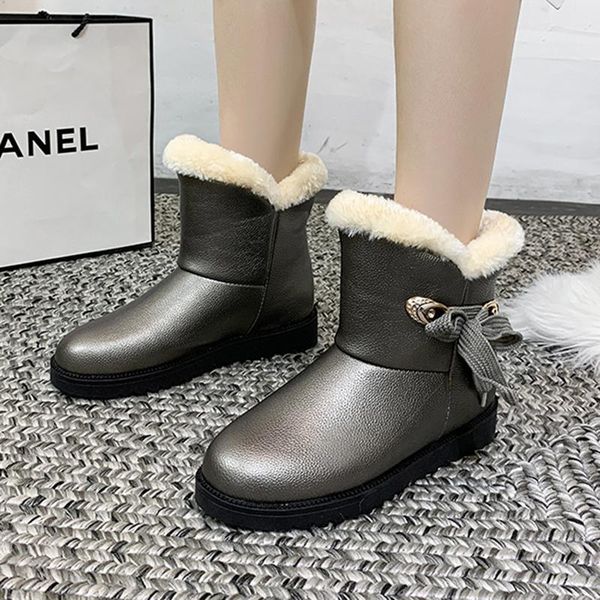 rimocy сладкого стиль лук искусственного мех кожа pu snow boots женщины 2020 новые зимние теплая плюшевые ботильоны номер скольжению платфор, Black
rimocy сладкого стиль лук искусственного мех кожа pu snow boots женщины 2020 новые зимние теплая плюшевые ботильоны номер скольжению платфор, Black