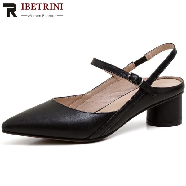 ribetrini new female summer shallow date shoes woman genuine leather sandals women casual sweet med heels date sandals, Black
ribetrini new female summer shallow date shoes woman genuine leather sandals women casual sweet med heels date sandals, Black