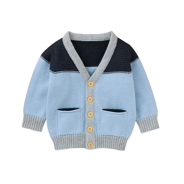 2020 winter fall 0-18m baby boy girl cardigan coats blue patch pockets knited long sleeve sweater infant outwear 1029, Blue;gray
2020 winter fall 0-18m baby boy girl cardigan coats blue patch pockets knited long sleeve sweater infant outwear 1029, Blue;gray