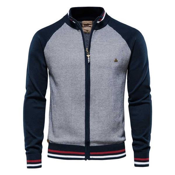 aiopeson spliced zipper cardigan men streetwear casual cotton sweater men winter fashion brand cardigans for men 220108, White;black
aiopeson spliced zipper cardigan men streetwear casual cotton sweater men winter fashion brand cardigans for men 220108, White;black