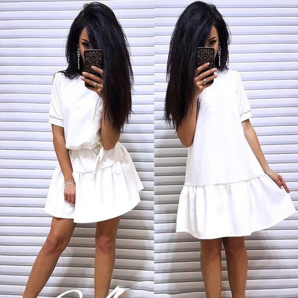 2020 summer new fashion elegant fleet beach clothing with belt casual loose o neck short sleeve bohemia dresses vestidos, Black;gray
2020 summer new fashion elegant fleet beach clothing with belt casual loose o neck short sleeve bohemia dresses vestidos, Black;gray