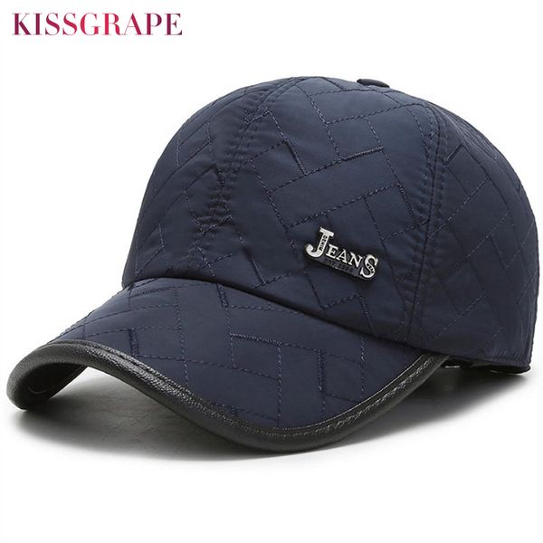 mens baseball caps for autumn winter with ear flaps cotton warm earmuffs cap male dad solid color hat adjustable size 201023, Blue;gray
mens baseball caps for autumn winter with ear flaps cotton warm earmuffs cap male dad solid color hat adjustable size 201023, Blue;gray
