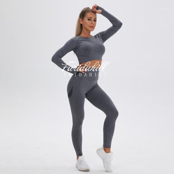 yoga outfits faridahill women seamless grey set gym clothing fitness leggings long sleeve sport shirts sports suits1, White;red
yoga outfits faridahill women seamless grey set gym clothing fitness leggings long sleeve sport shirts sports suits1, White;red