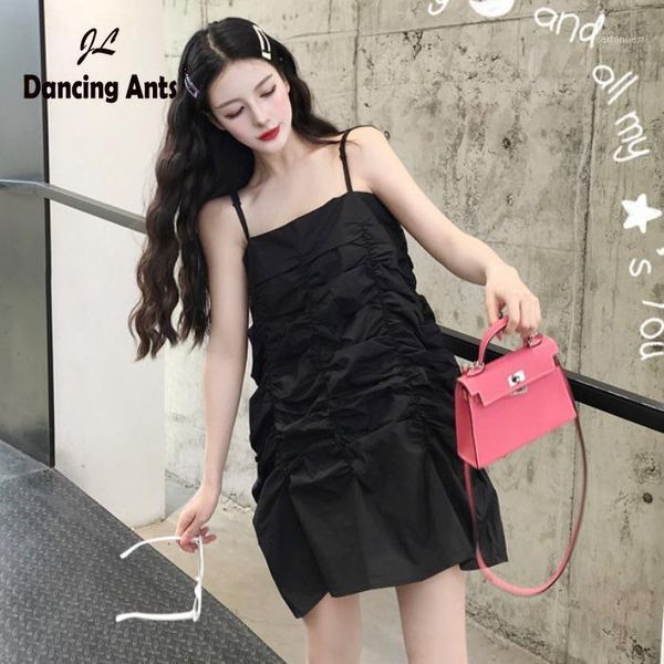 casual dresses women a-line dress spaghetti strap off shoulder sleeveless pleated slim 2021 summer female elegant solid dresses1, Black;gray
casual dresses women a-line dress spaghetti strap off shoulder sleeveless pleated slim 2021 summer female elegant solid dresses1, Black;gray